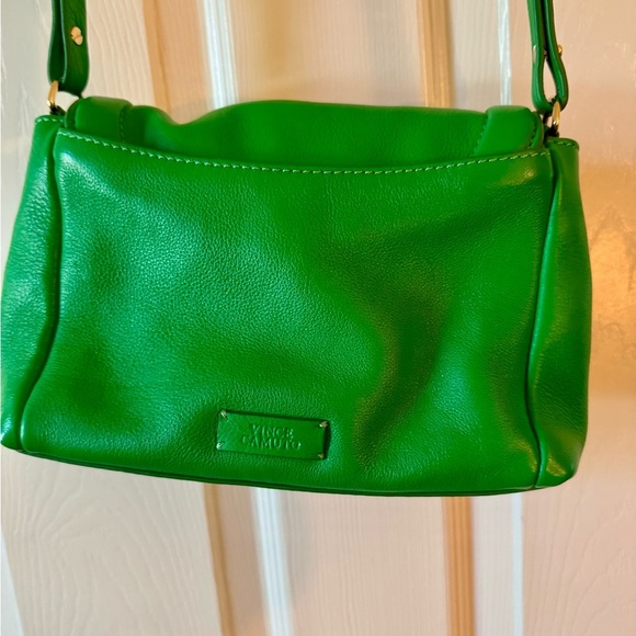 Vince Camuto - Leather Crossbody Bag - Green- NWT- MRSP$178 - Picture 5 of 5